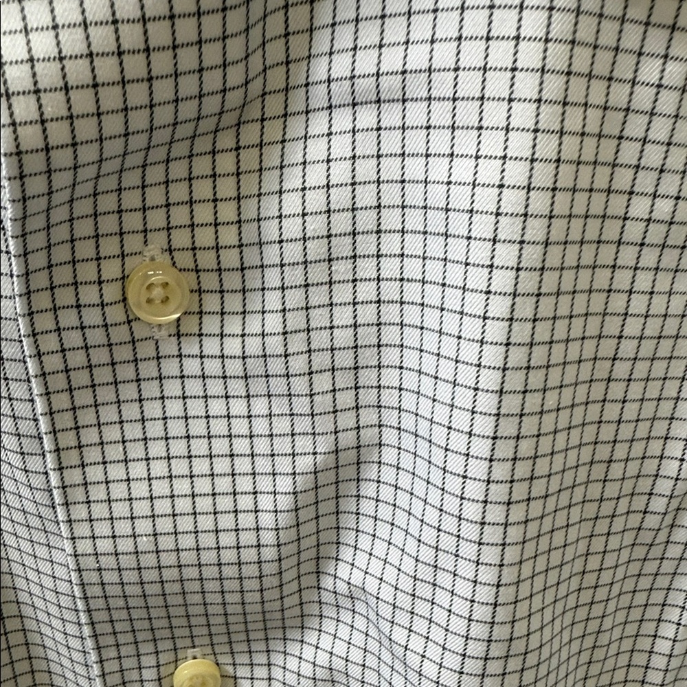 Men's Gray Checkered Shirt - Picture 5 of 5